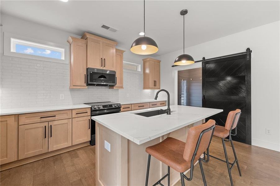 Furnished interior view inside a new home in , Dawsonville (Image 32).