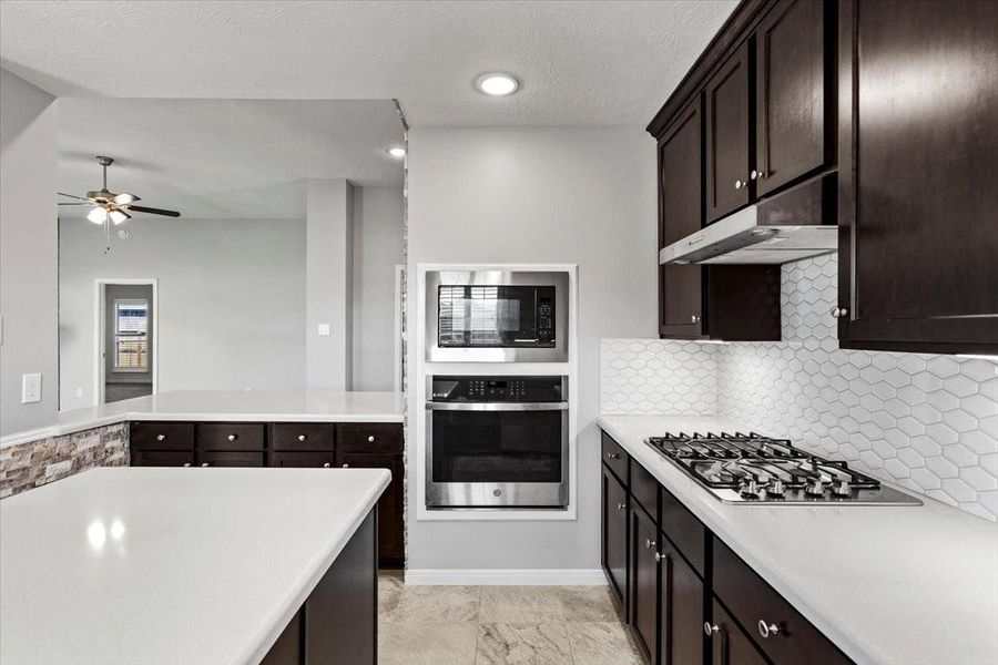 Furnished interior view inside a new home in , League City (Image 9). Furnished interior view inside a new home in , League City (Image 9).