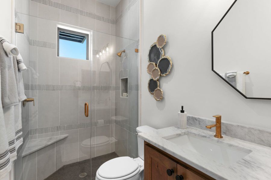Furnished interior view inside a new home in Belle Oaks, Bulverde (Image 44).