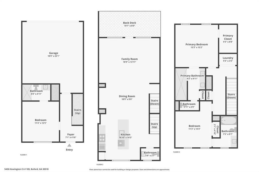 View of floor plan / room layout