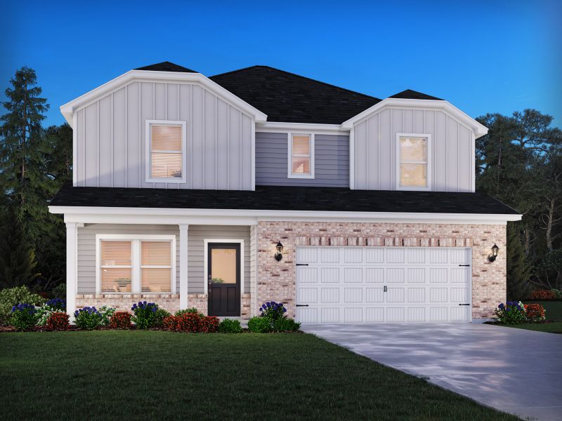 Image 6 representing the Dakota by Meritage Homes in Cherry Creek - Signature Series, Haw River, NC.