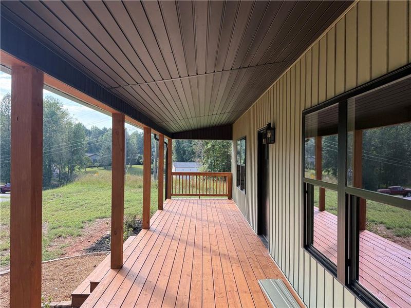 Exterior details and patio area of a home in , Dahlonega (Image 13).