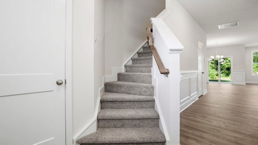 Spacious, unfurnished interior of a new home in Ken's Crossing, Moore (Image 21). Spacious, unfurnished interior of a new home in Ken's Crossing, Moore (Image 21).
