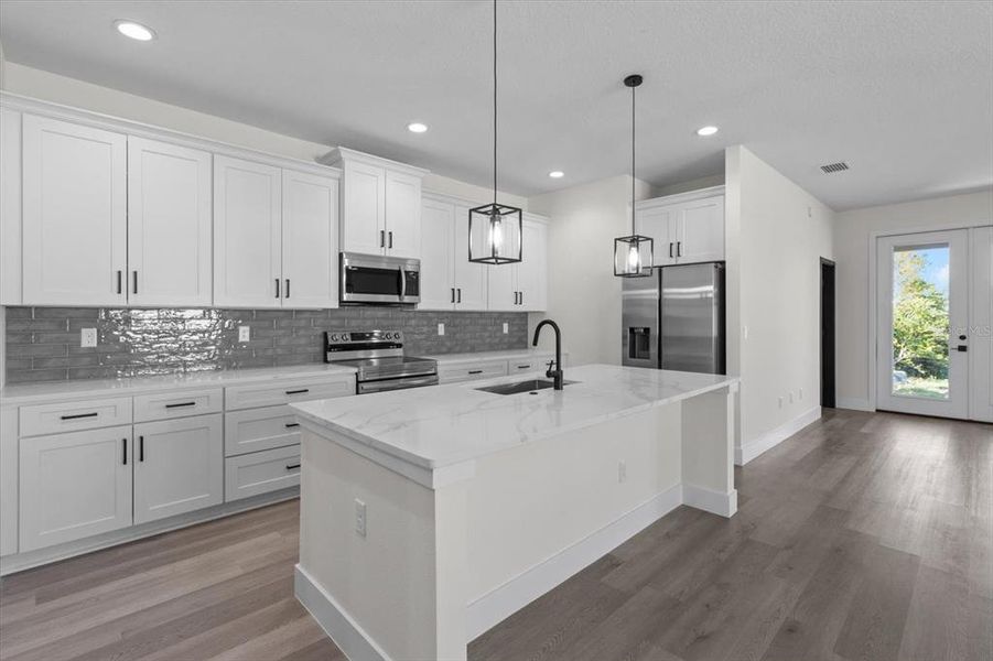 Furnished interior view inside a new home in , Ocala (Image 7). Furnished interior view inside a new home in , Ocala (Image 7).