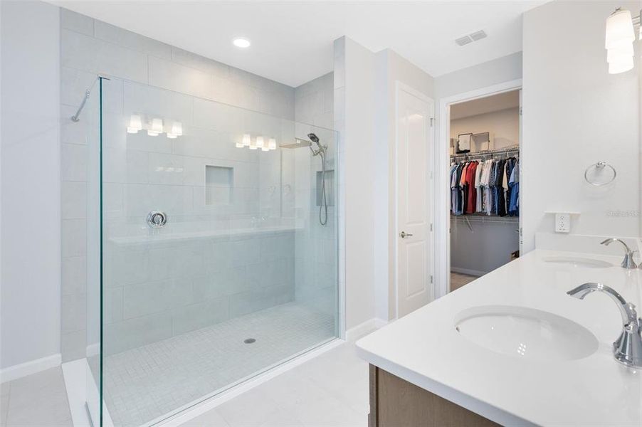 Furnished interior view inside a new home in Eden at Crossprairie, St. Cloud (Image 18).