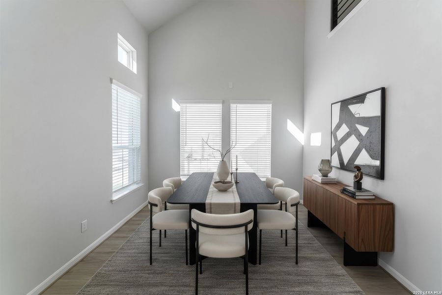 Furnished interior view inside a new home in Arcadia Ridge, San Antonio (Image 7).