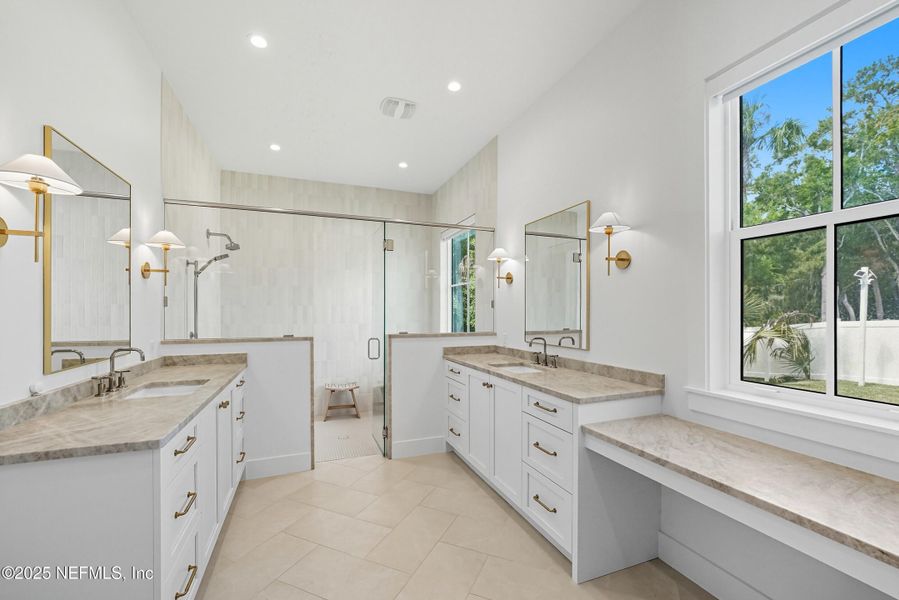 Furnished interior view inside a new home in , Ponte Vedra Beach (Image 11).
