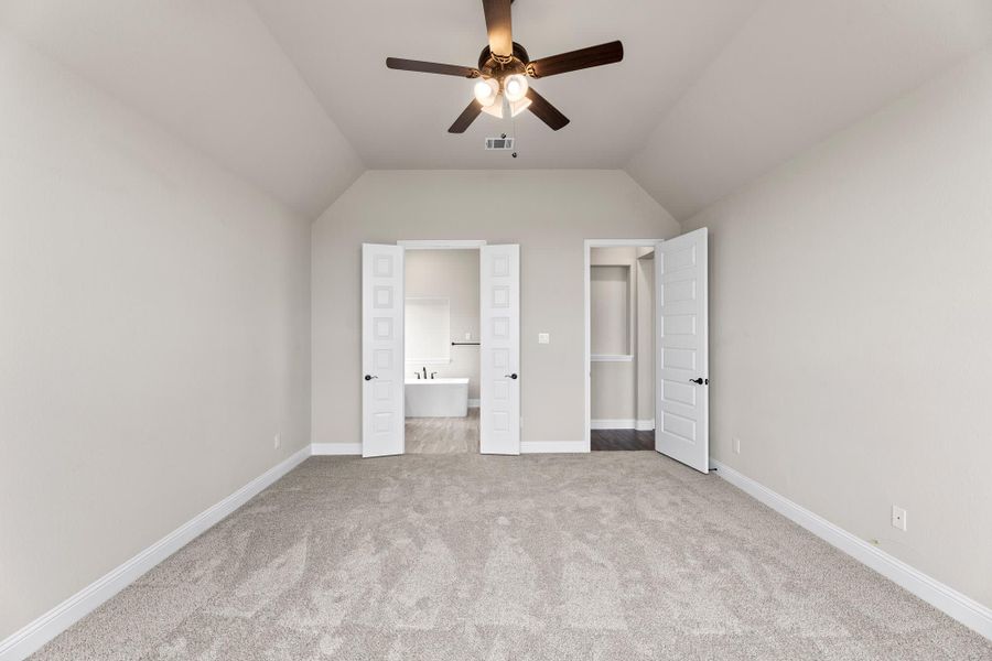 Primary Bedroom | Concept 2623 at The Meadows in Gunter, TX by Landsea Homes