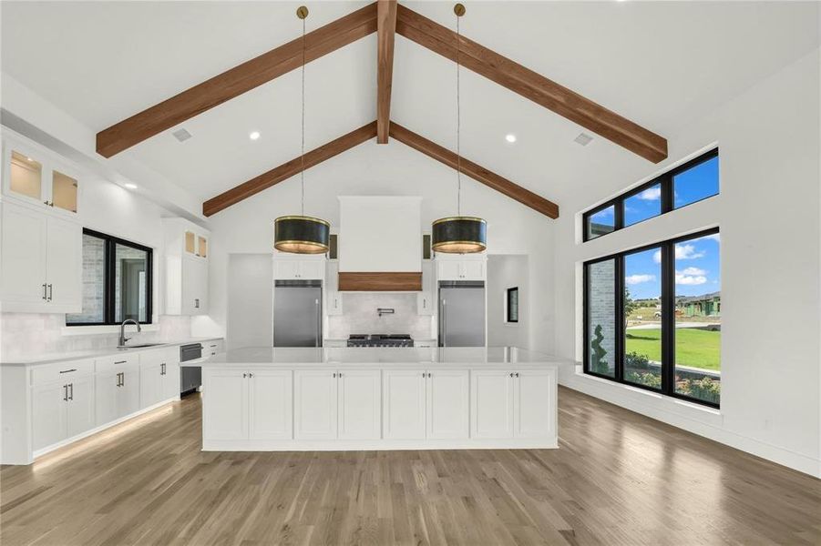 Furnished interior view inside a new home in , Aledo (Image 19).