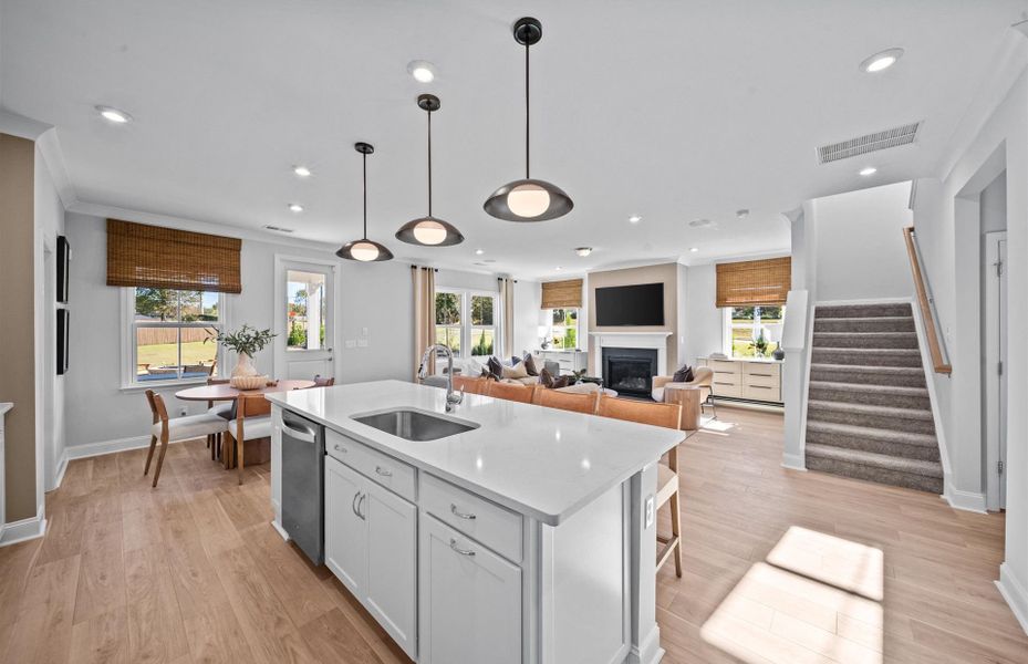Representative furnished interior of a home built from the Frazier by Pulte Homes in Sparrow Creek, Boiling Springs (Image 10).