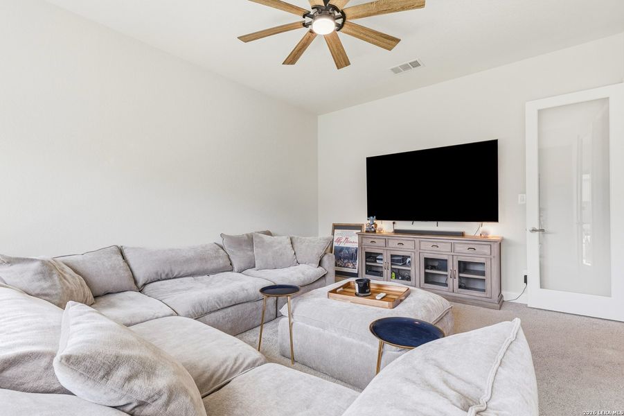 Furnished interior view inside a new home in Megan's Landing, Castroville (Image 7). Furnished interior view inside a new home in Megan's Landing, Castroville (Image 7).