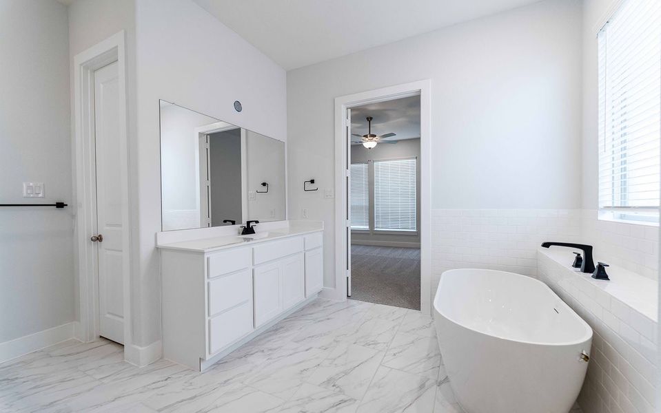 Furnished interior view inside a new home in Solterra, Mesquite (Image 3).