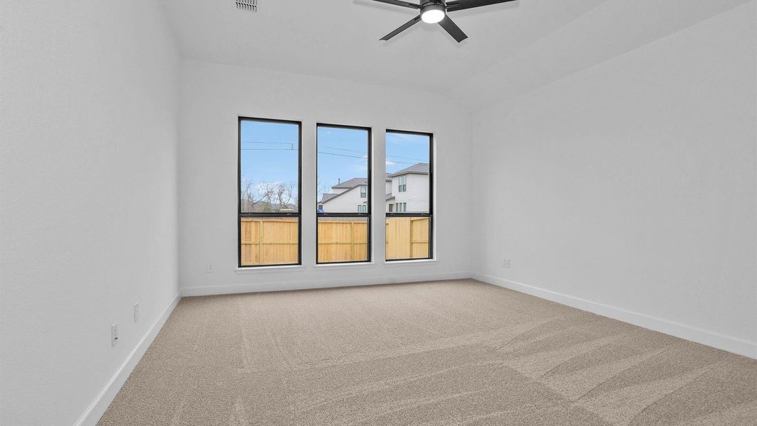 Spacious, unfurnished interior of a new home in Sienna, Missouri City (Image 9). Spacious, unfurnished interior of a new home in Sienna, Missouri City (Image 9).