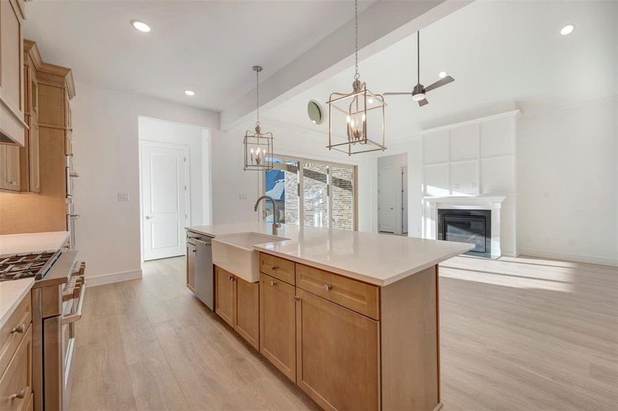 Furnished interior view inside a new home in Sterling Greene, Arlington (Image 9). Furnished interior view inside a new home in Sterling Greene, Arlington (Image 9).