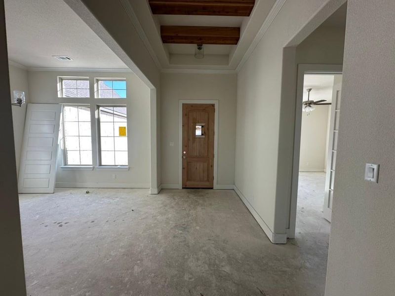 In-progress construction of a new home in Fannin Ranch, Leonard, TX (Image 9).