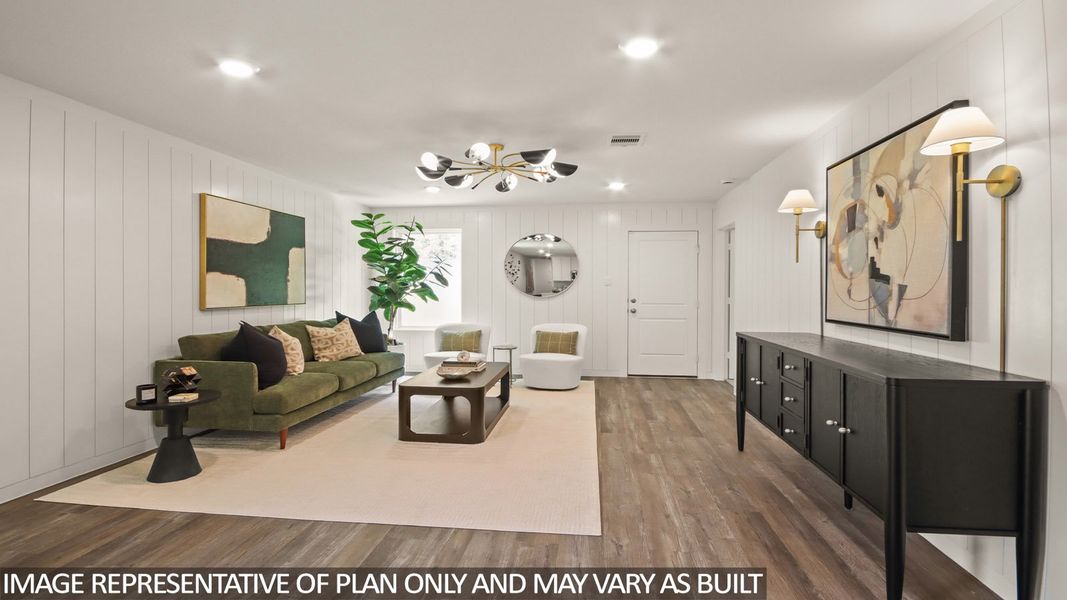 Representative furnished interior of a home built from the Caprock by D.R. Horton in Sunset Valley, Hockley (Image 5). Representative furnished interior of a home built from the Caprock by D.R. Horton in Sunset Valley, Hockley (Image 5).