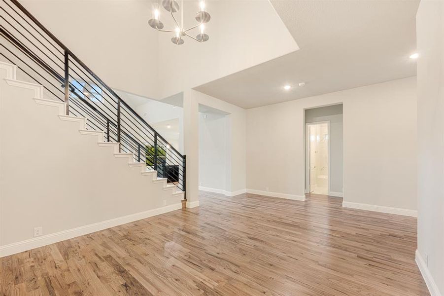 Spacious, unfurnished interior of a new home in Mockingbird Heights Classic 60, Midlothian (Image 24).