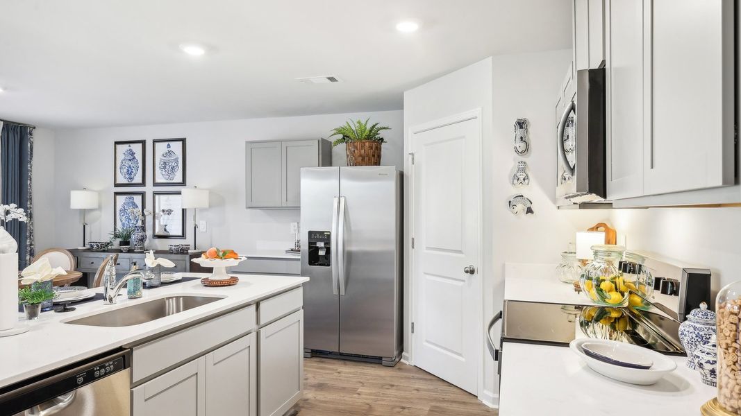 Furnished interior view inside a new home in Villages of Hunters Point, Lebanon (Image 16).