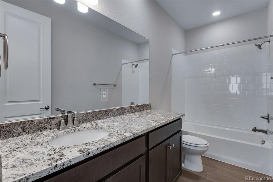 Furnished interior view inside a new home in Medley at Reunion Ridge, Commerce City (Image 4).