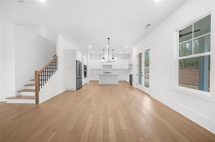 Spacious, unfurnished interior of a new home in , Canton (Image 42).