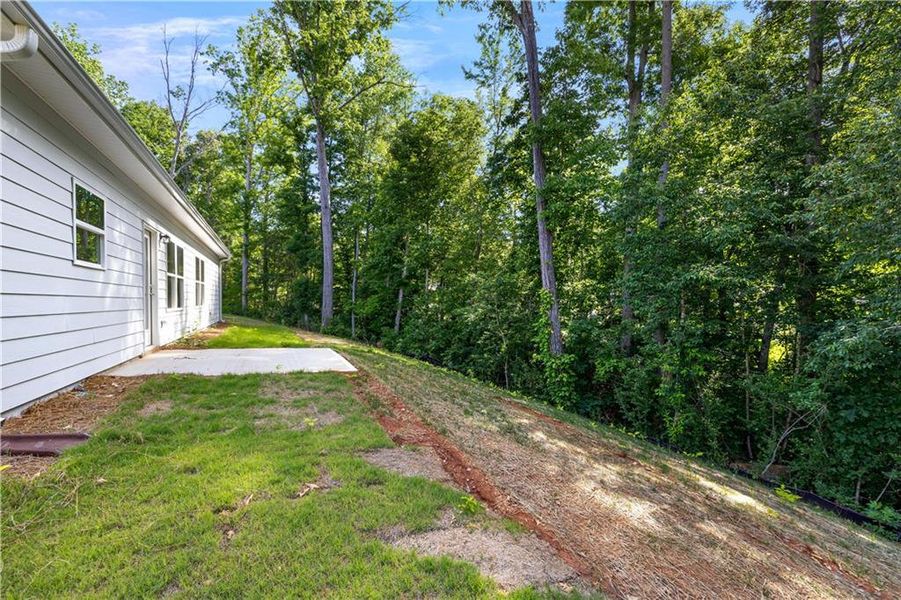 Exterior details and patio area of a home in , Villa Rica (Image 3).