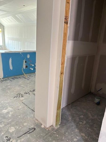 In-progress construction of a new home in The Meadows at Imperial Oaks, Spring, TX (Image 8).