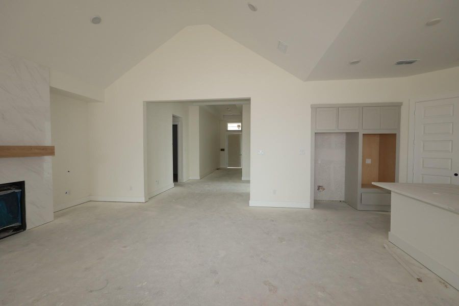 In-progress construction of a new home in Dunham Pointe, Cypress, TX (Image 41).