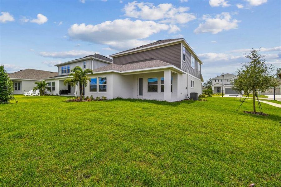 Exterior details and patio area of a home in North River Ranch – Garden Series, Parrish (Image 29).