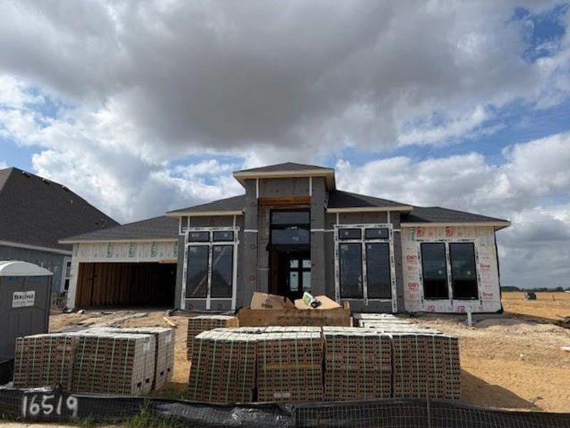 In-progress construction of a new home in Jubilee 45' 70', Hockley, TX (Image 22).