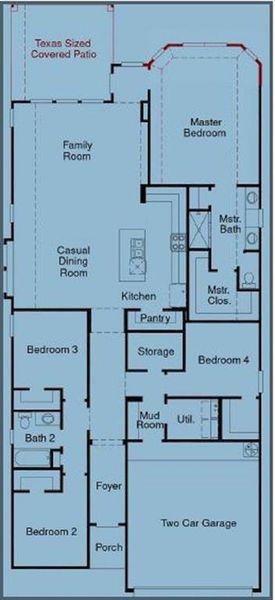 Representative photo of the floorplan