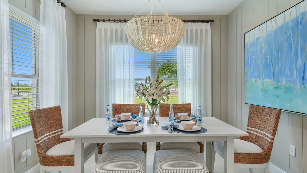 Furnished interior view inside a new home in Wildleaf Real Estate and Homes for Sale in Parrish, FL - Neal Communities, Parrish (Image 17). Furnished interior view inside a new home in Wildleaf Real Estate and Homes for Sale in Parrish, FL - Neal Communities, Parrish (Image 17).