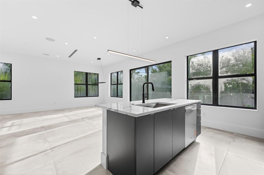 Furnished interior view inside a new home in , Fort Lauderdale (Image 5). Furnished interior view inside a new home in , Fort Lauderdale (Image 5).