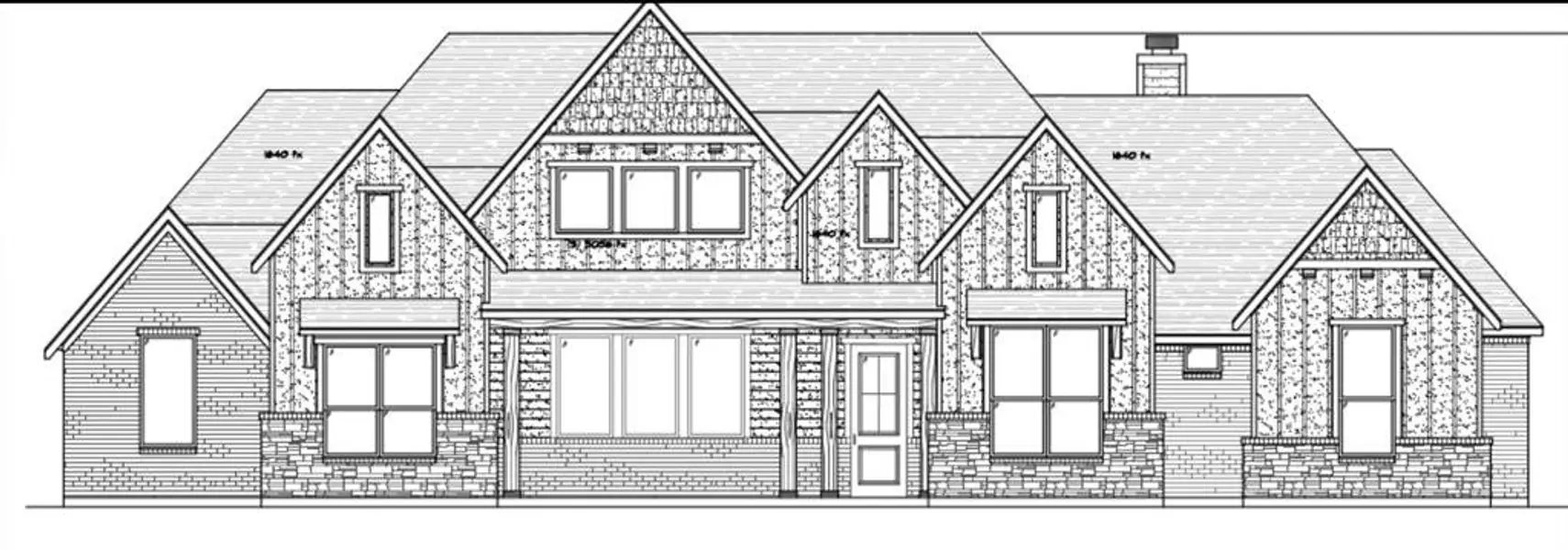 Exterior rendering of this home design in Aledo Heights, Aledo, TX (Image 1). Exterior rendering of this home design in Aledo Heights, Aledo, TX (Image 1).