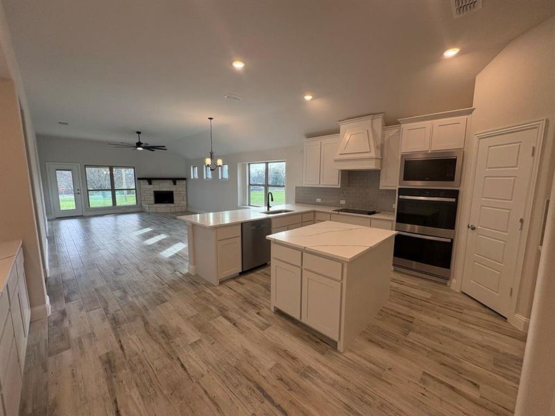 Furnished interior view inside a new home in , Lowry Crossing (Image 7).
