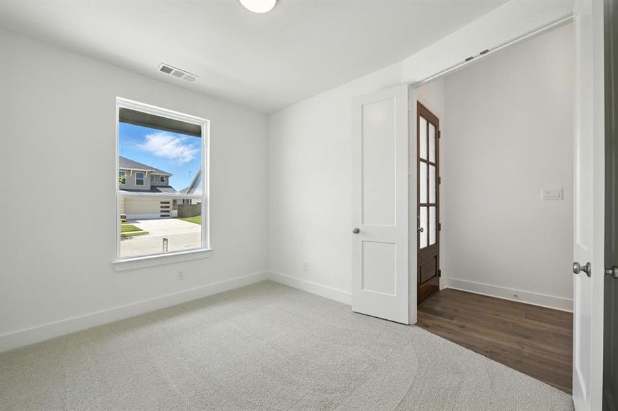 Spacious, unfurnished interior of a new home in Treeline, Justin (Image 28).