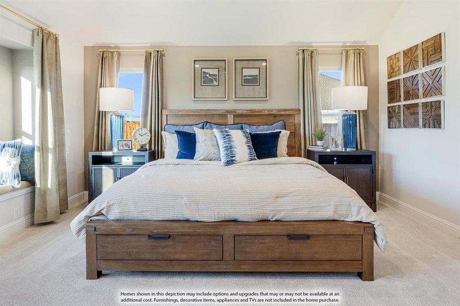 Furnished interior view inside a new home in Sutton Fields, Celina (Image 5).