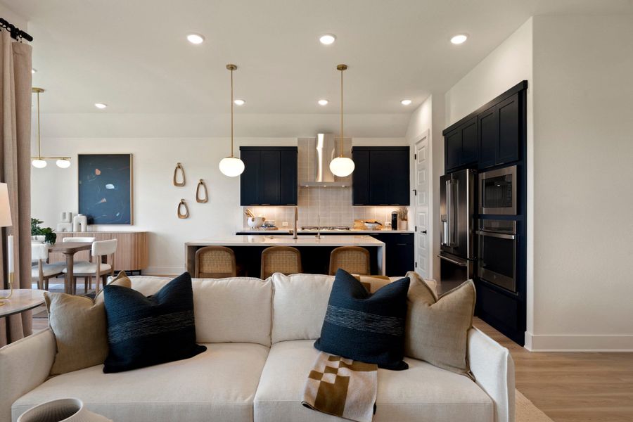 Furnished interior view inside a new home in Lagos Reserve, Manor (Image 10).