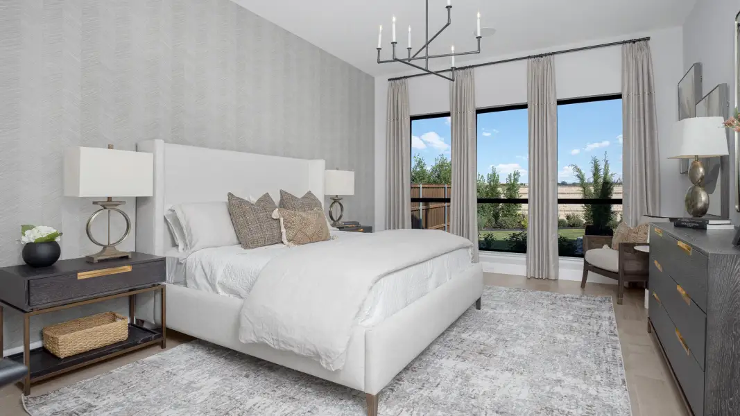 Furnished interior view inside a new home in Sweetgrass, Haslet (Image 9).