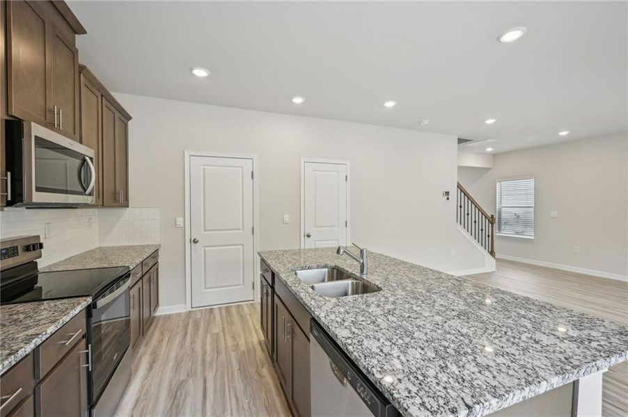 Furnished interior view inside a new home in Hawthorne Station, College Park (Image 11).