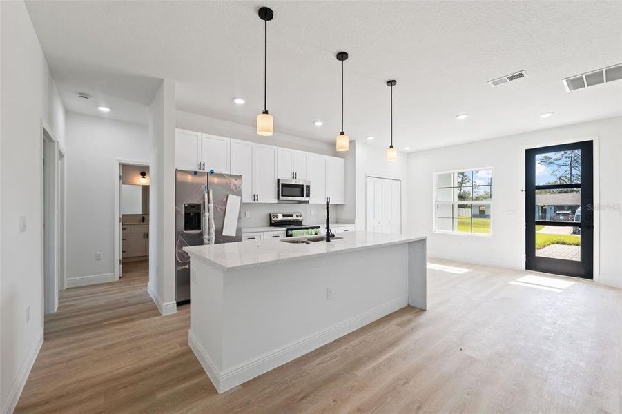 Furnished interior view inside a new home in , Ocala (Image 8).