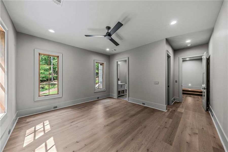 Spacious, unfurnished interior of a new home in , Greensboro (Image 63).