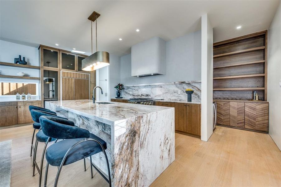 Furnished interior view inside a new home in , Dallas (Image 30).