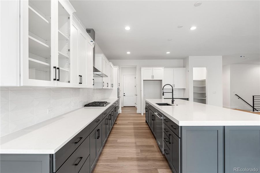 Furnished interior view inside a new home in Reflection at Solstice, Littleton (Image 25).