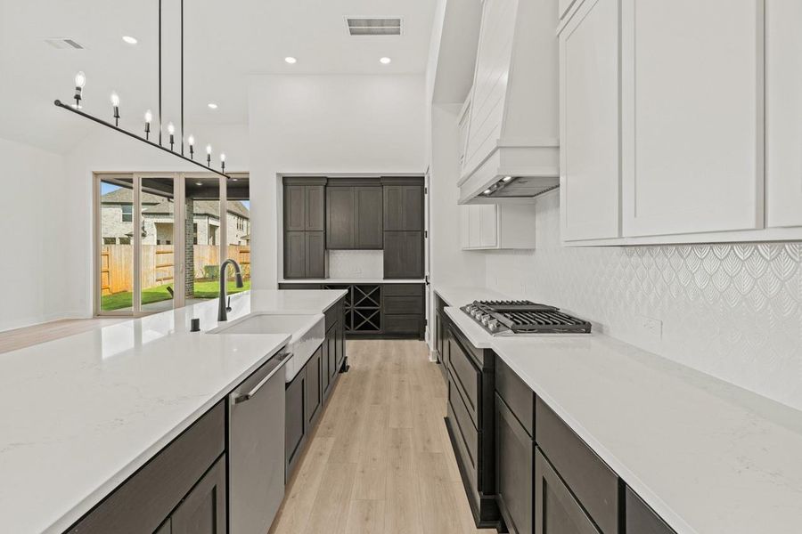 Furnished interior view inside a new home in Elyson: 65ft. lots, Katy (Image 8). Furnished interior view inside a new home in Elyson: 65ft. lots, Katy (Image 8).