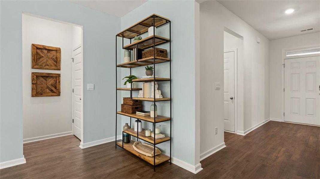 Furnished interior view inside a new home in Jackson Landing, Jefferson (Image 49).
