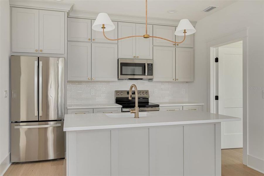 Furnished interior view inside a new home in , St. Petersburg (Image 7).