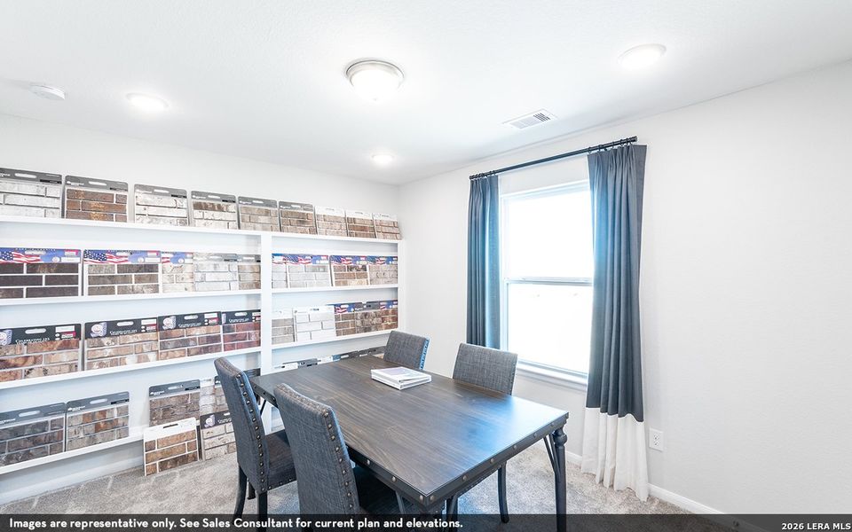 Furnished interior view inside a new home in Hickory Ridge, Elmendorf (Image 11).