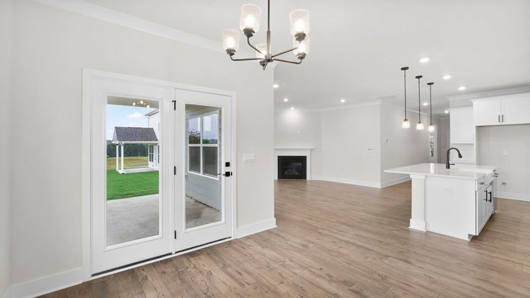 Spacious, unfurnished interior of a new home in Adams Glen, Greenville (Image 28).