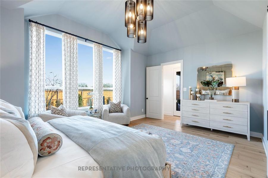 Furnished interior view inside a new home in Canyon Creek Estates, Sherman (Image 13).