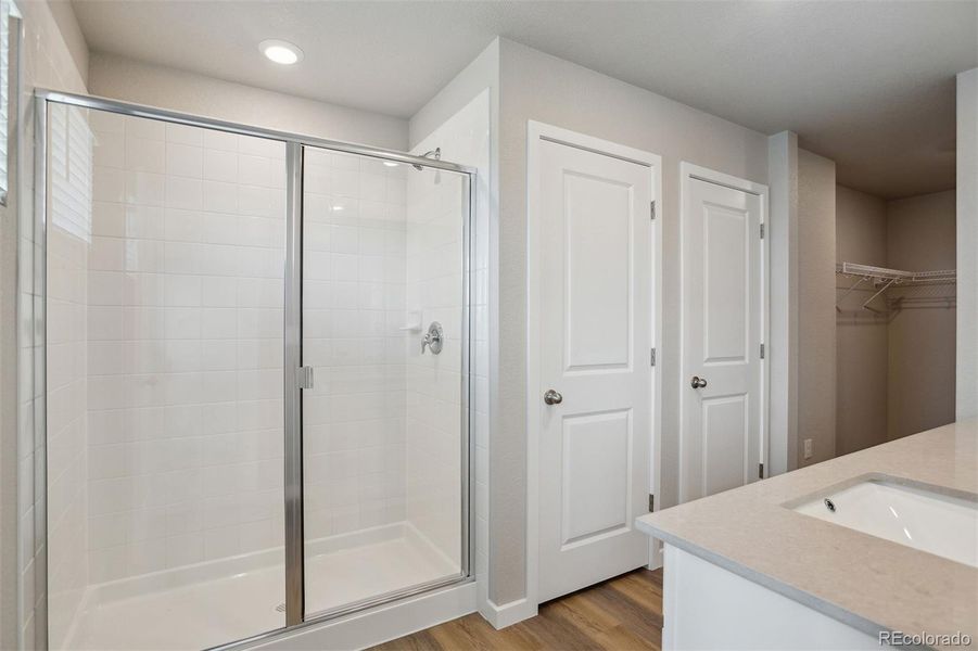 Furnished interior view inside a new home in Bennett Ranch, Bennett (Image 3).